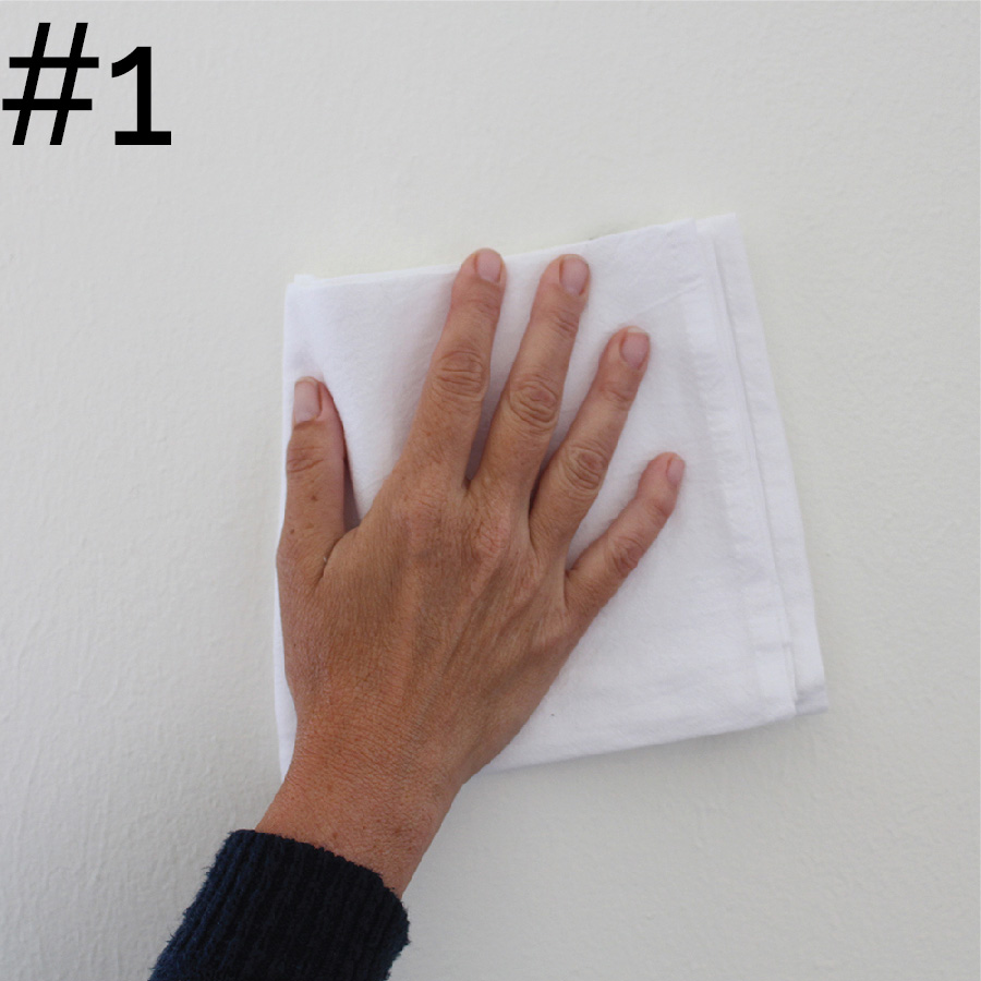 Instructions for installing vinyl wall decals